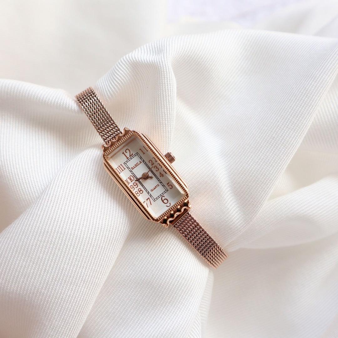 Carved Retro Fashion And Personalized Square Head Watch - Aaryan Malik اريان مالك