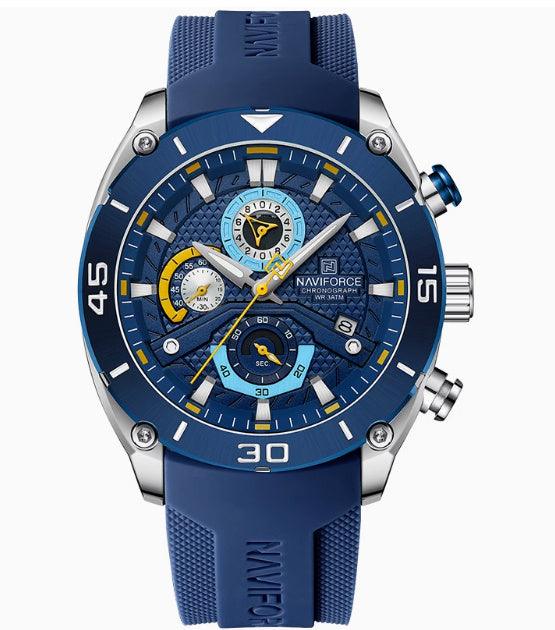 New Youth Outdoor Sports And Casual Silicone Band Color Watrproof Watch - Aaryan Malik اريان مالك