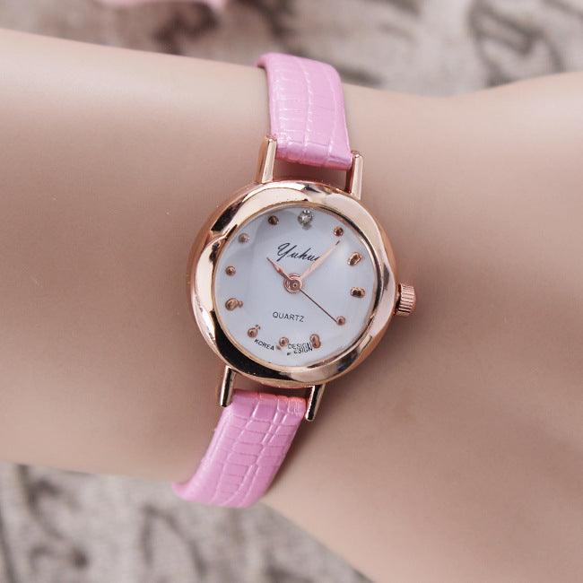 Simple Elegant Student Thin Strap Small Mori Style Women's Watch - Aaryan Malik اريان مالك