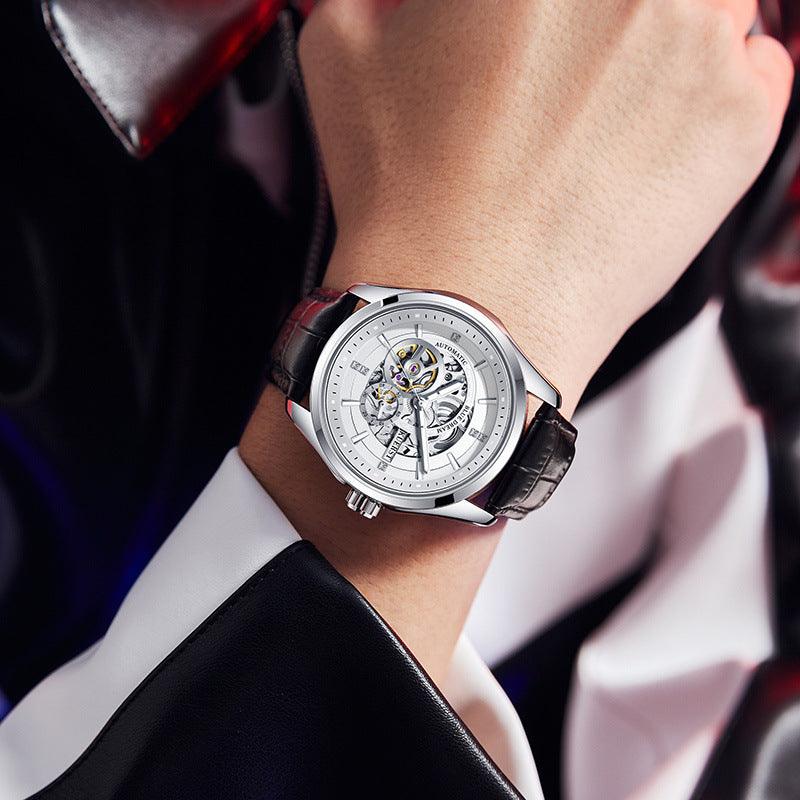 Strong Luminous Automatic Mechanical Waterproof Watch - Aaryan Malik اريان مالك