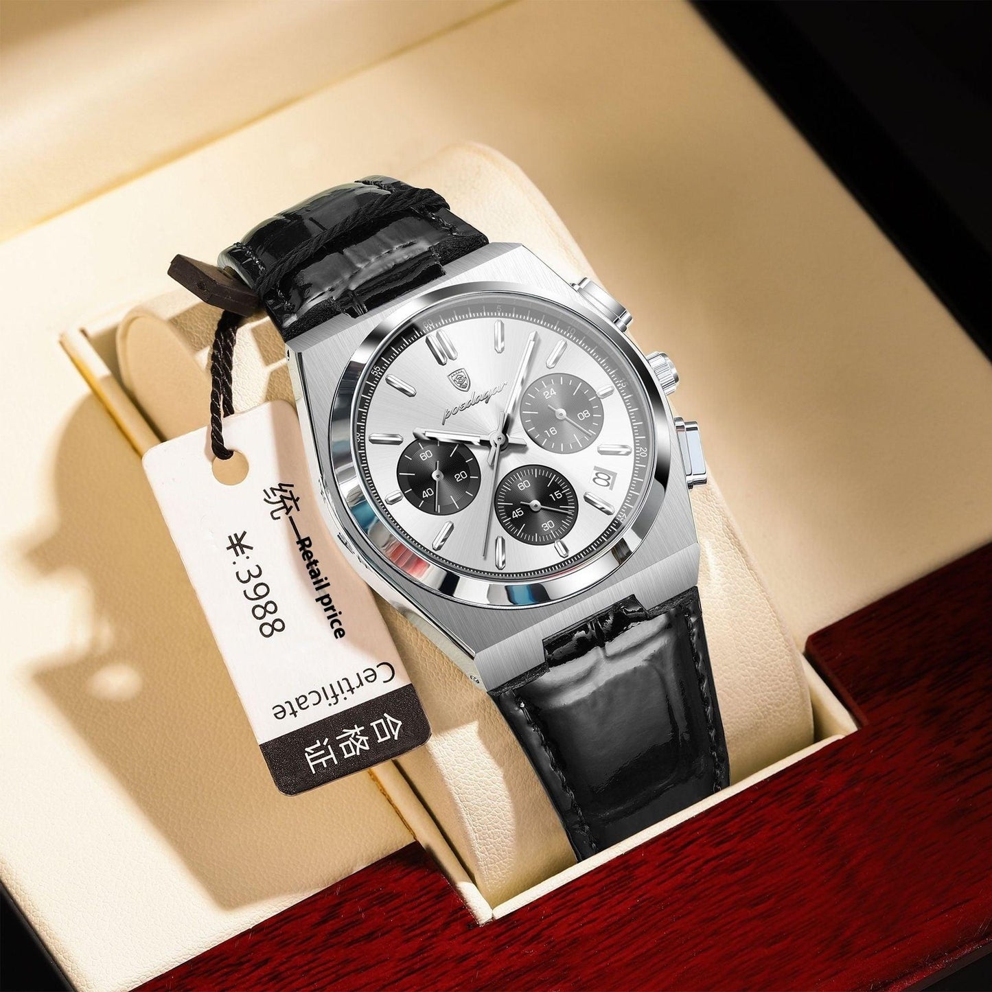New Multi-functional Men's Watch Belt Ultra-thin Quartz Watch - Aaryan Malik اريان مالك