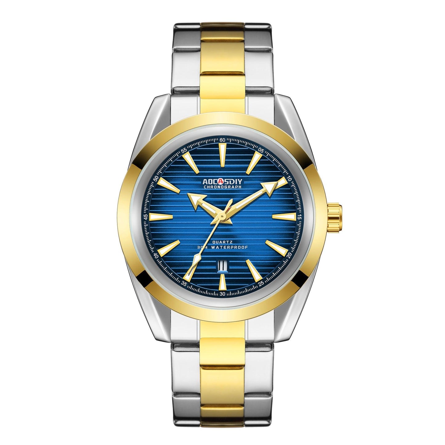Men's Watch Business Classic Quartz Watch Luminous Waterproof - Aaryan Malik اريان مالك