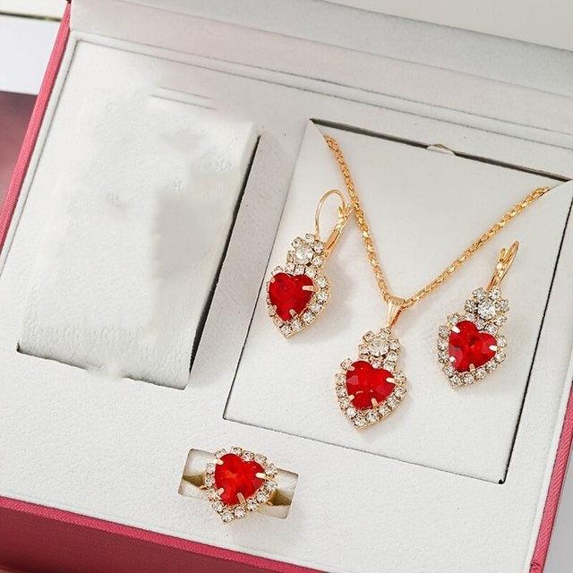 Women's Retro Love Watch Jewelry Set - Aaryan Malik اريان مالك