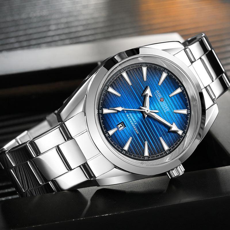 Men's Watch Business Classic Quartz Watch Luminous Waterproof - Aaryan Malik اريان مالك