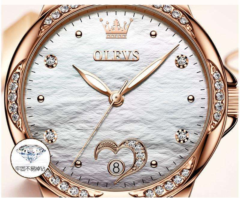 Olevs Brand Watch Luminous Ladies - Aaryan Malik اريان مالك