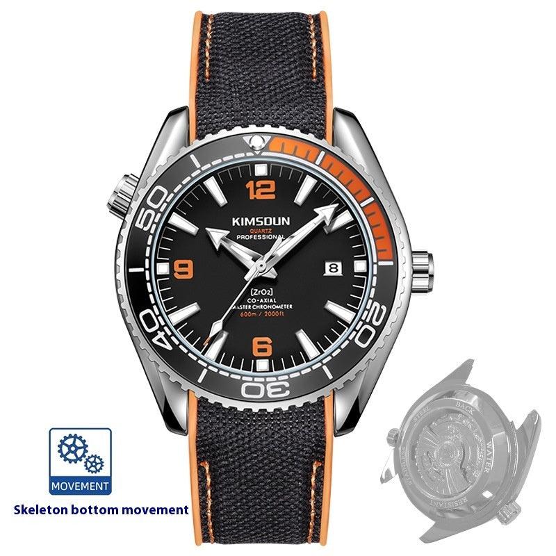 Mechanical Watch Men's Luminous Hollow Transparent Bottom - Aaryan Malik اريان مالك
