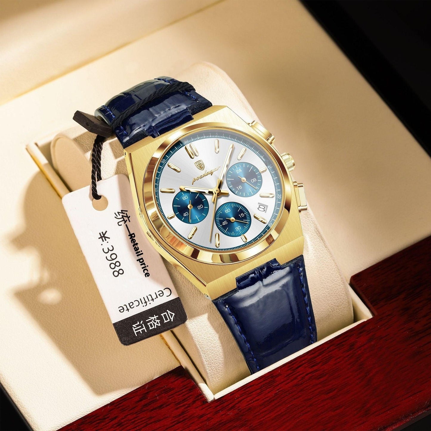 New Multi-functional Men's Watch Belt Ultra-thin Quartz Watch - Aaryan Malik اريان مالك