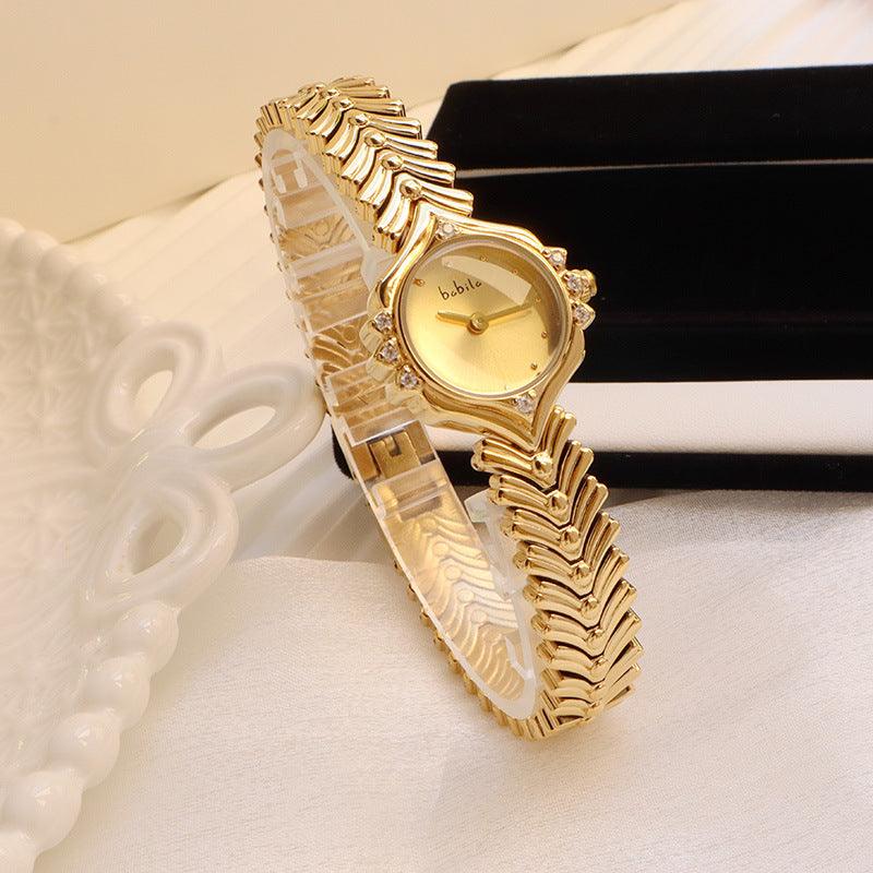Bamboo Chain Gift Quartz Women's Watch - Aaryan Malik اريان مالك
