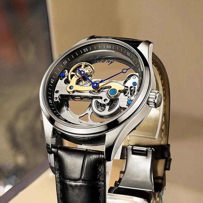 Automatic Hollow Mechanical Watch Generation Hair - Aaryan Malik اريان مالك