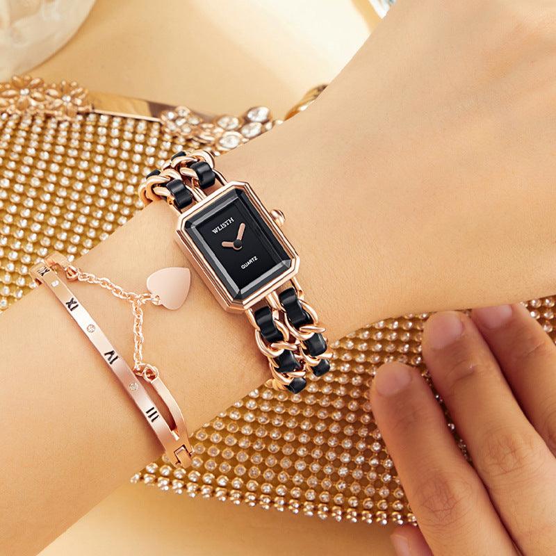 Fashion Bracelet Waterproof Quartz Watch Ladies - Aaryan Malik اريان مالك