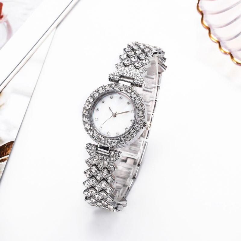 Fashion Simple Women's Quartz Watch Diamond Alloy - Aaryan Malik اريان مالك