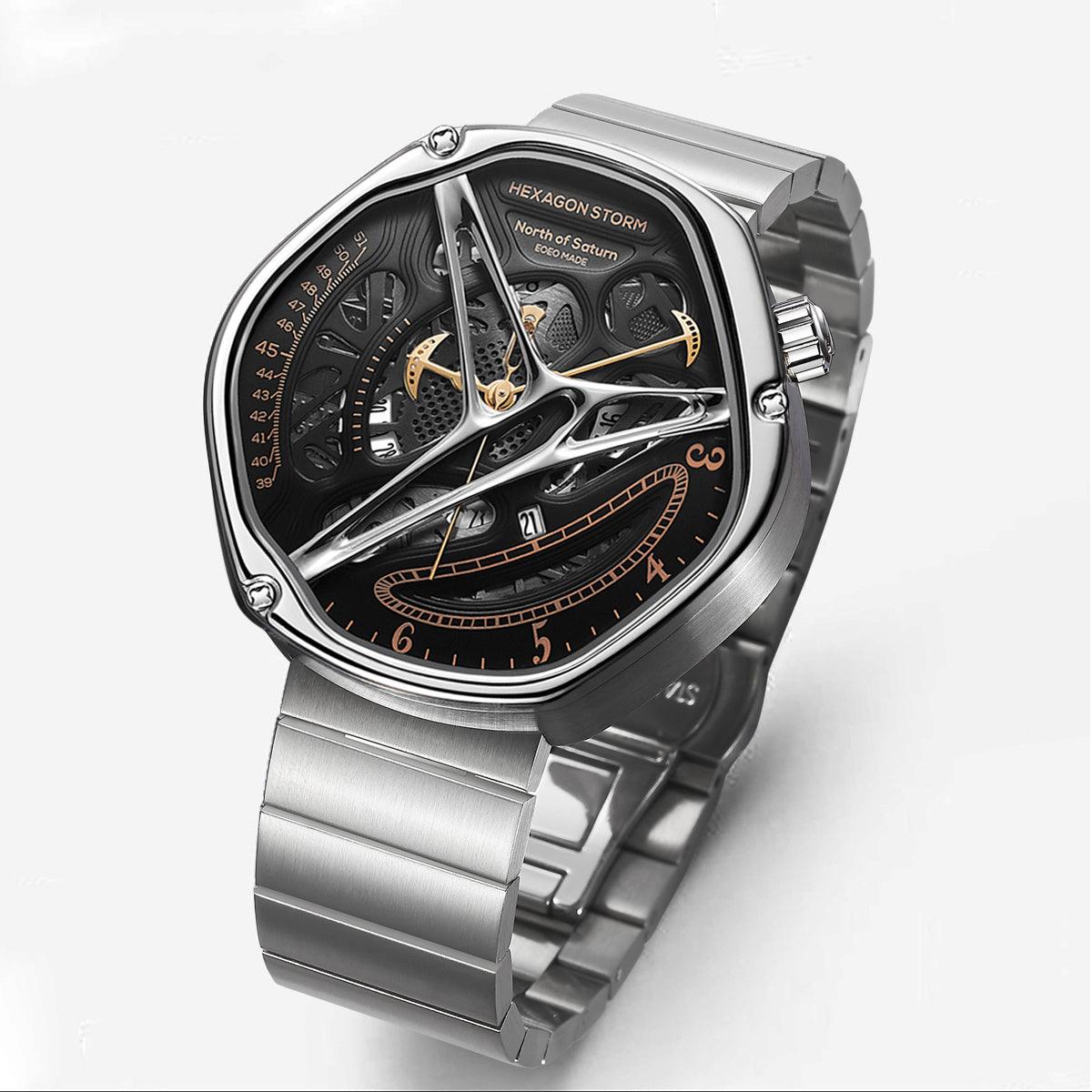 Men's Hollowed Out Alien High-end Watch - Aaryan Malik اريان مالك