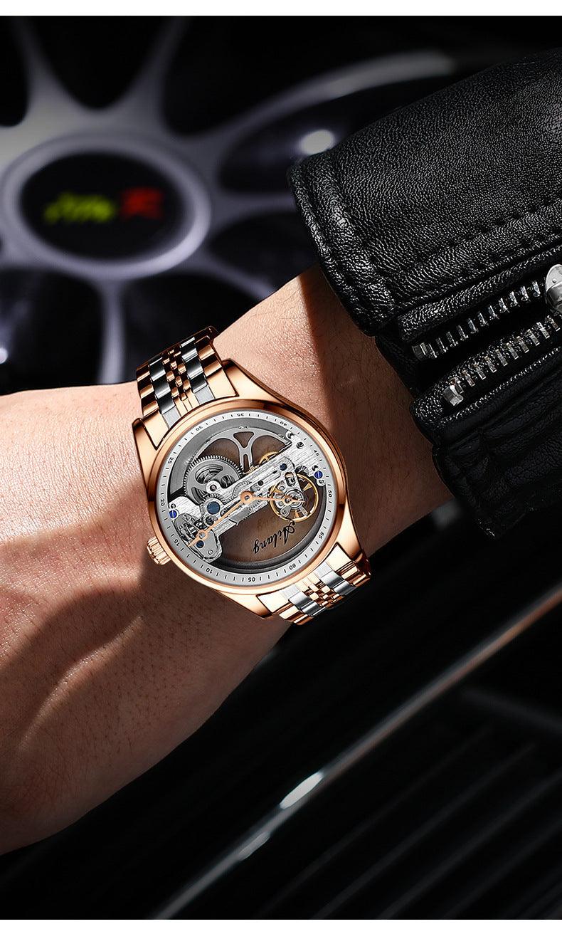 Automatic Hollow Mechanical Watch Generation Hair - Aaryan Malik اريان مالك