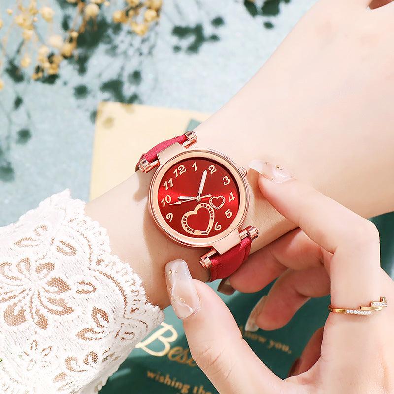 Women's Retro Love Watch Jewelry Set - Aaryan Malik اريان مالك