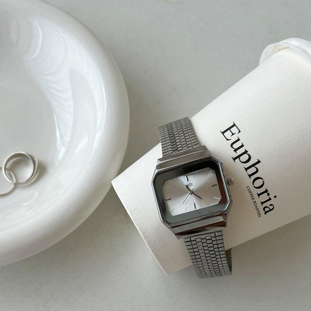 Light Luxury Cold Style High-grade Square Large Dial Watch For Women - Aaryan Malik اريان مالك