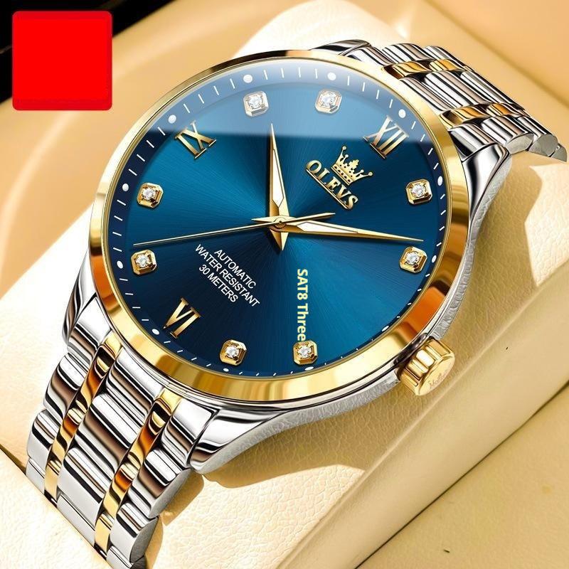 Men's Waterproof Automatic Mechanical Watch - Aaryan Malik اريان مالك
