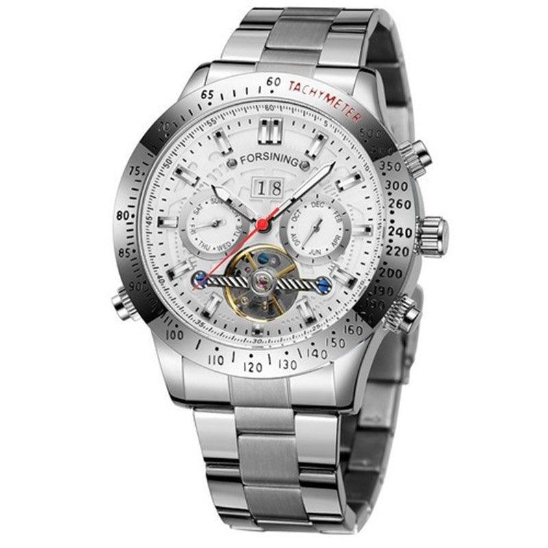 Fashion Casual Multi-function Tourbillon Automatic Mechanical Watch - Aaryan Malik اريان مالك