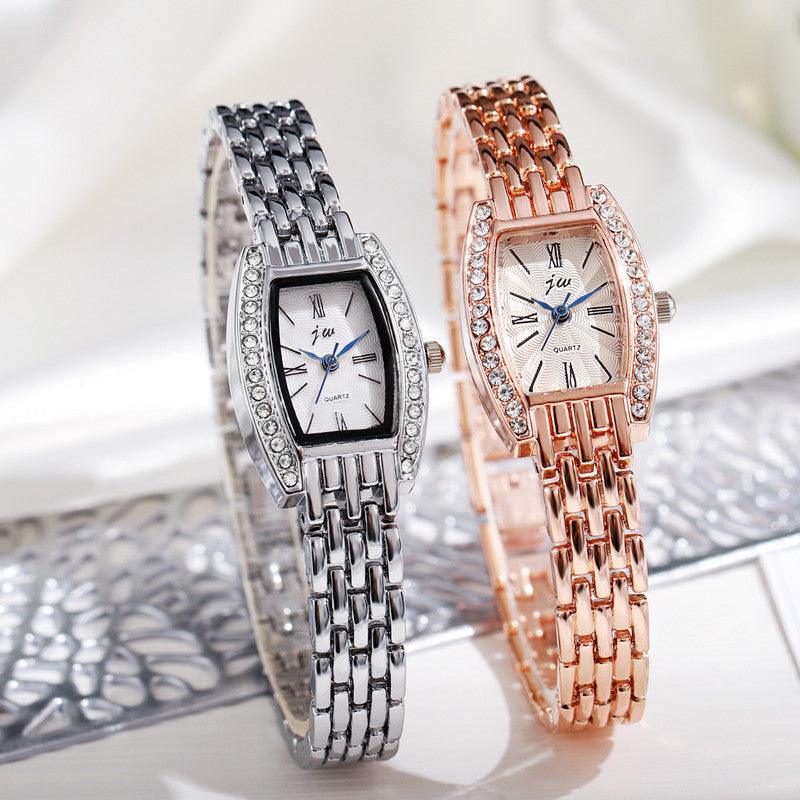 Women's Bucket-shaped Square Fashion Watch Fashion Jewelry - Aaryan Malik اريان مالك