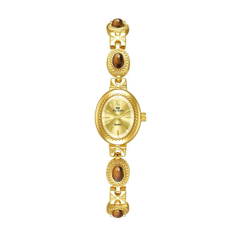 Natural Tigereye Maillard Advanced Chain Watch - Aaryan Malik اريان مالك