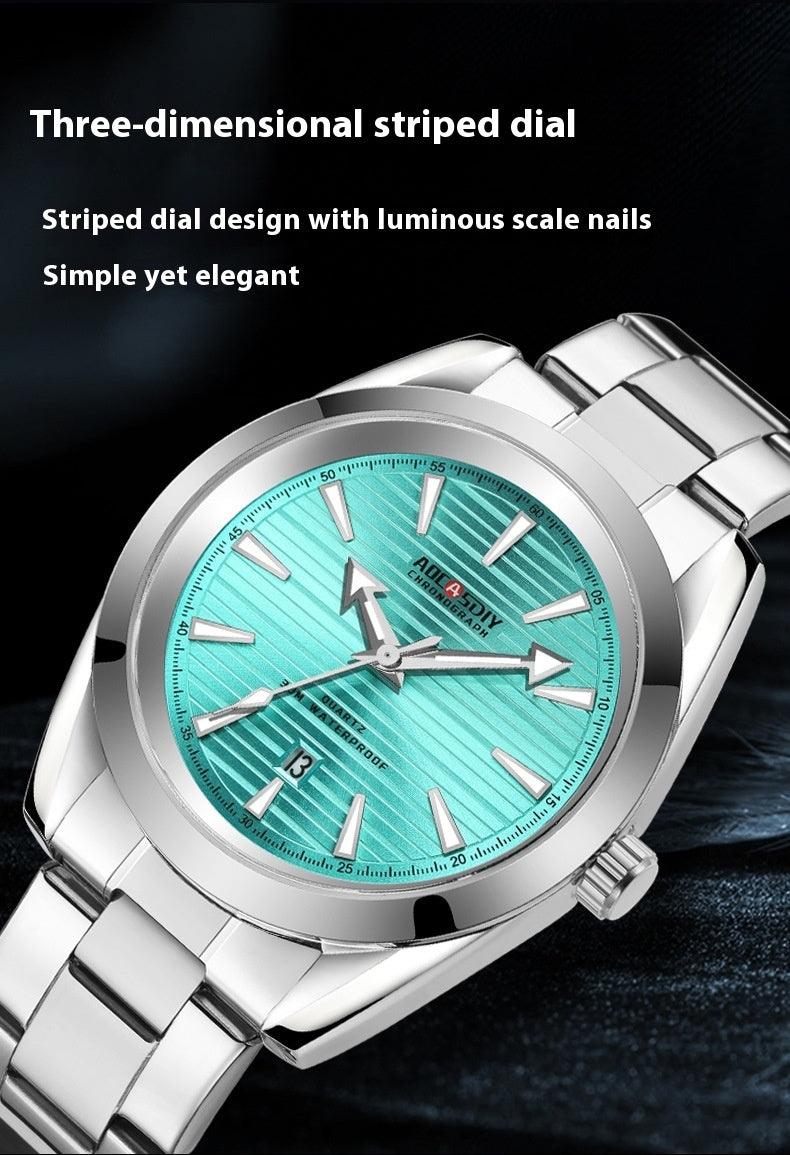 Men's Watch Business Classic Quartz Watch Luminous Waterproof - Aaryan Malik اريان مالك
