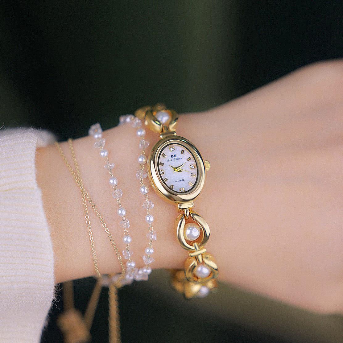 New Pearl Grace Women's Watch - Aaryan Malik اريان مالك