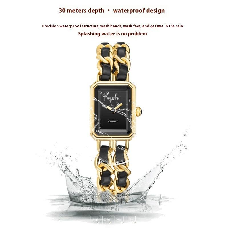 Fashion Bracelet Waterproof Quartz Watch Ladies - Aaryan Malik اريان مالك