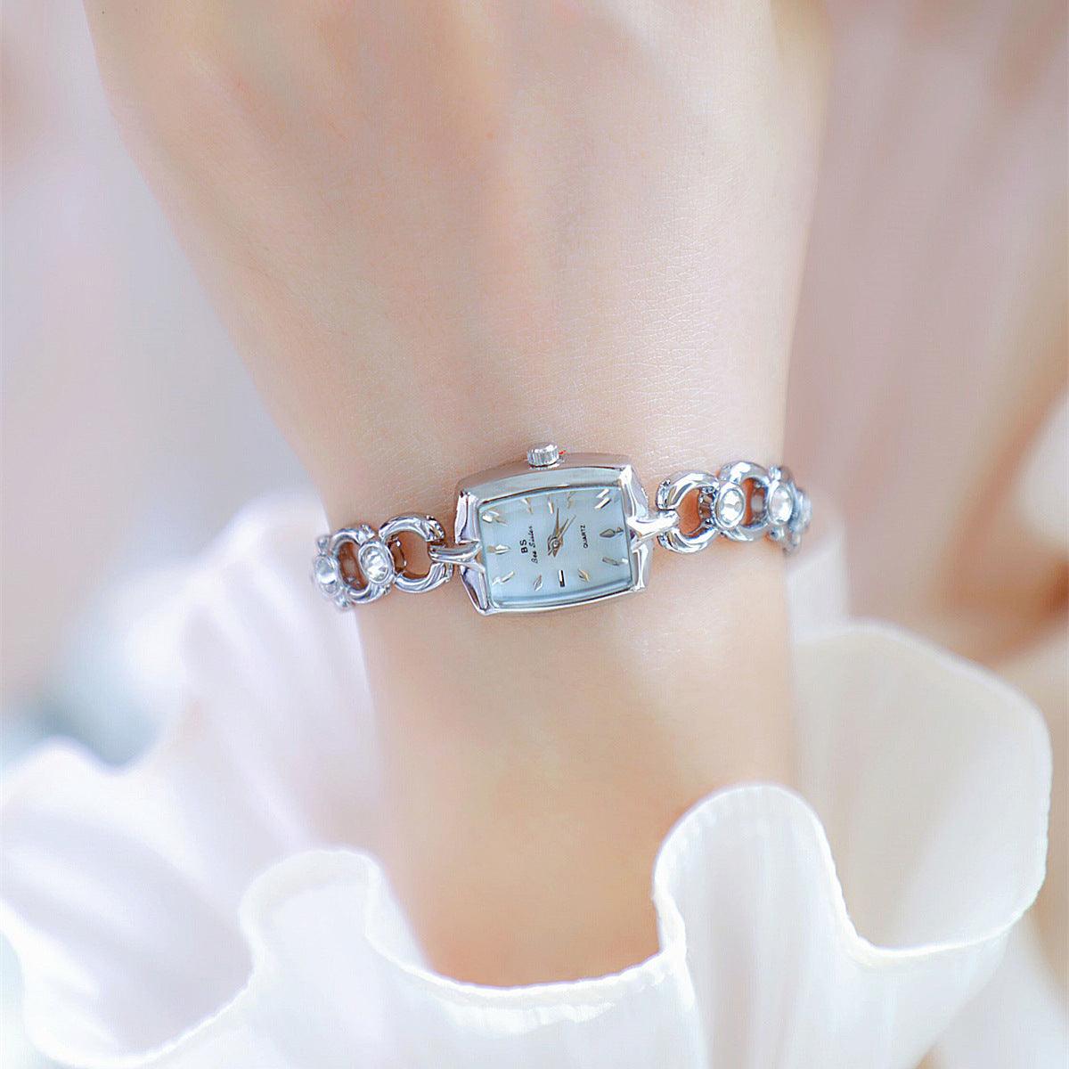 Fashion Quartz Watch Diamond Bracelet - Aaryan Malik اريان مالك