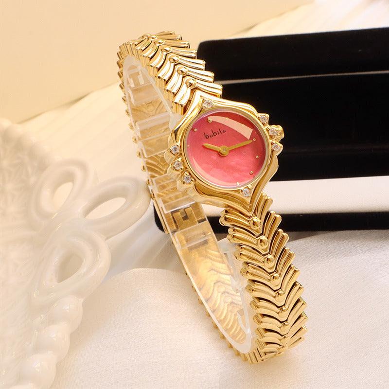 Bamboo Chain Gift Quartz Women's Watch - Aaryan Malik اريان مالك