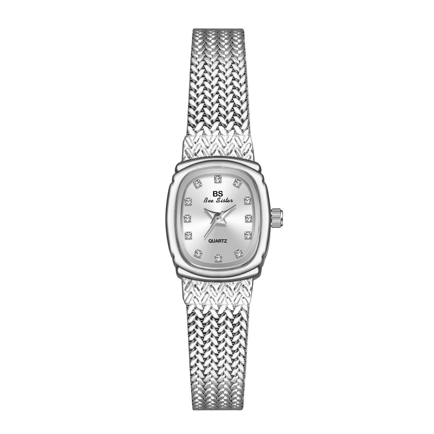 Light Luxury INS Wheat Table Simple Temperament Small Golden Watch - Aaryan Malik اريان مالك
