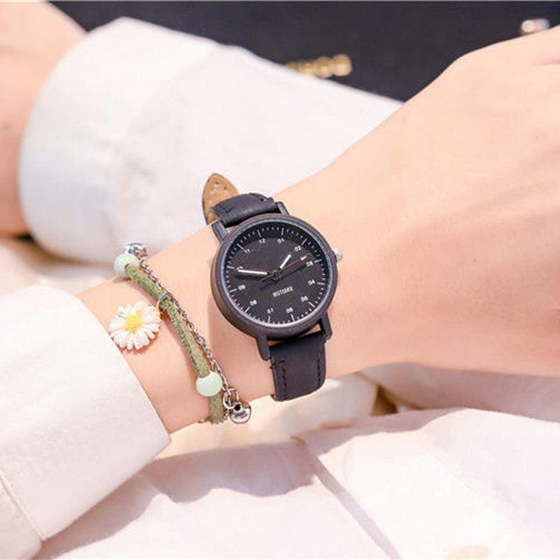 Korean Simple Temperamental Girls' Antique Mori Style Antique Watch - Aaryan Malik اريان مالك