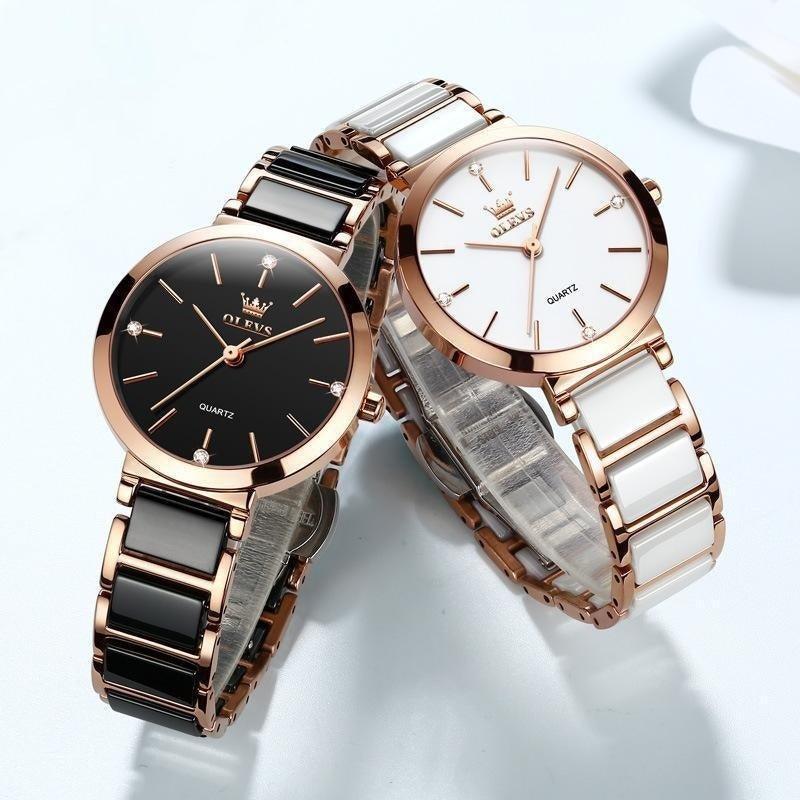 Women's Fashionable Waterproof Original Quartz Movement Niche High-end Watch - Aaryan Malik اريان مالك