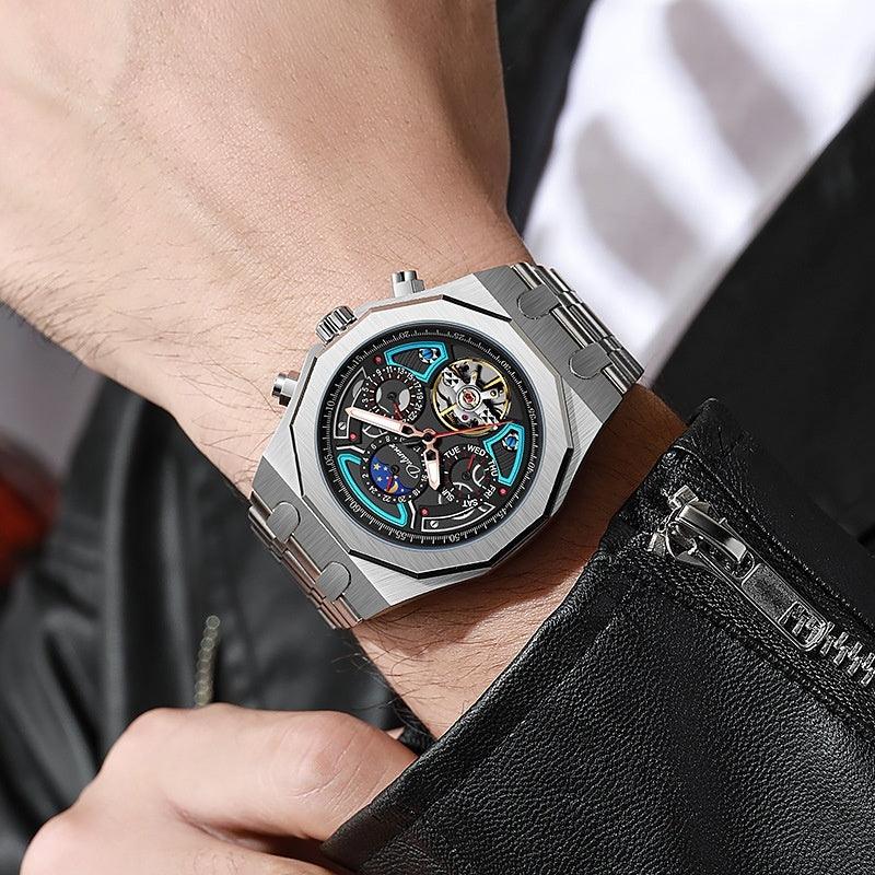 Fully Automatic Men's Mechanical Watch Royal Oak Sports Waterproof - Aaryan Malik اريان مالك