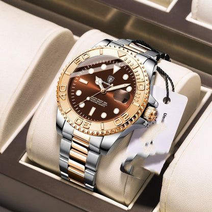 Waterproof Luminous Men's Watch Fashion Quartz - Aaryan Malik اريان مالك