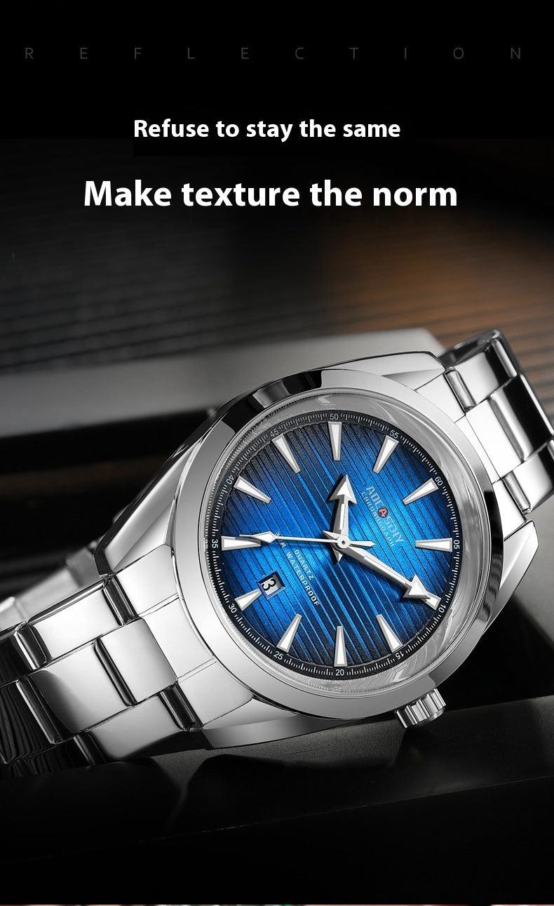 Men's Watch Business Classic Quartz Watch Luminous Waterproof - Aaryan Malik اريان مالك