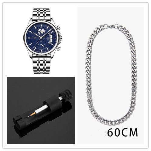 Multifunctional Luminous Men's Waterproof Quartz Watch - Aaryan Malik اريان مالك