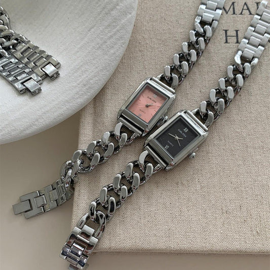 Classic Simple Design Chain Watch Female - Aaryan Malik اريان مالك