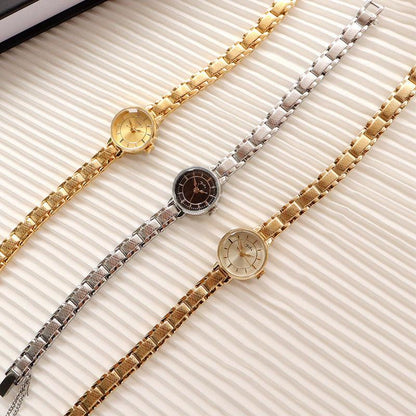 Retro Net Thin Chain Exquisite Quartz Watch - Aaryan Malik اريان مالك