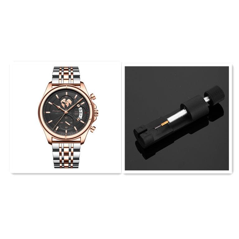 Multifunctional Luminous Men's Waterproof Quartz Watch - Aaryan Malik اريان مالك