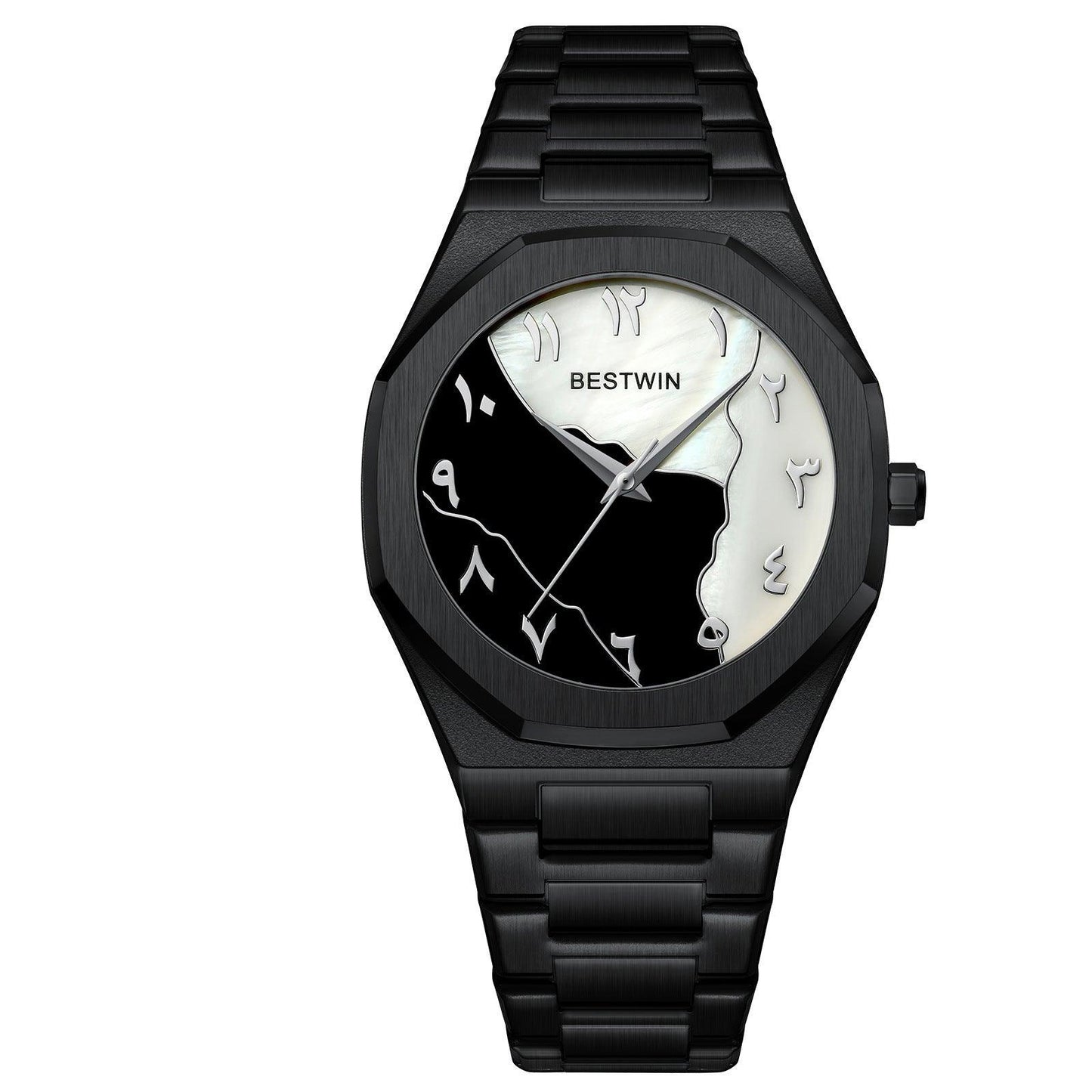 Simple Steel Belt Quartz Watch - Aaryan Malik اريان مالك