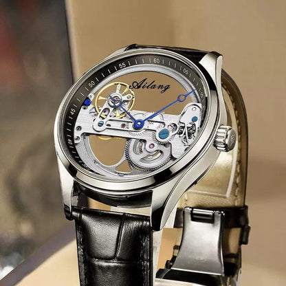 Automatic Hollow Mechanical Watch Generation Hair - Aaryan Malik اريان مالك