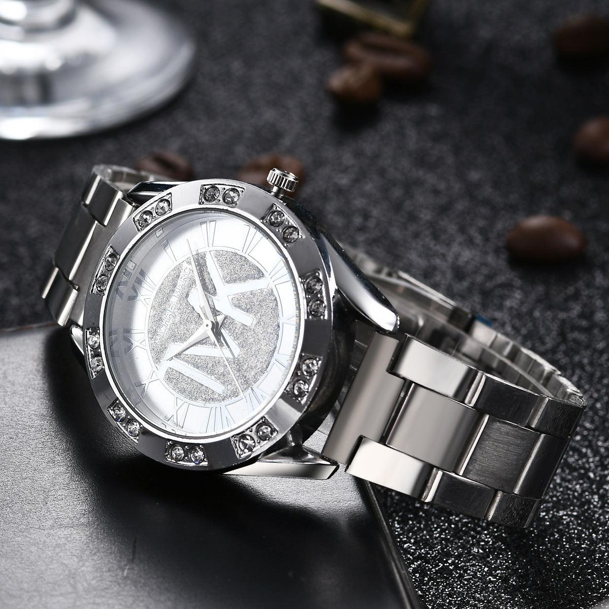 Fashion Casual Quartz Watch Starry Stainless Steel - Aaryan Malik اريان مالك
