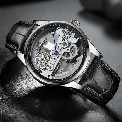 Automatic Hollow Mechanical Watch Generation Hair - Aaryan Malik اريان مالك
