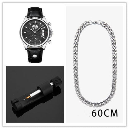 Multifunctional Luminous Men's Waterproof Quartz Watch - Aaryan Malik اريان مالك