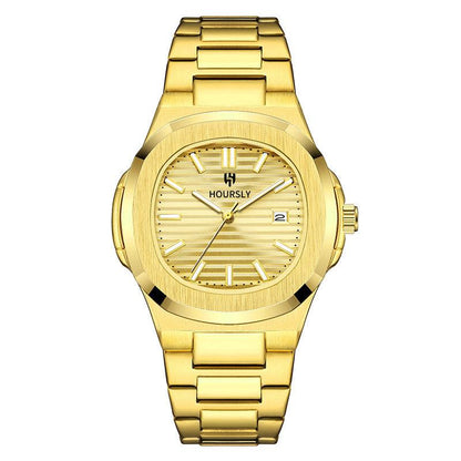Fashion Premium Business Simplicity Quartz Steel Belt Men's Watch - Aaryan Malik اريان مالك