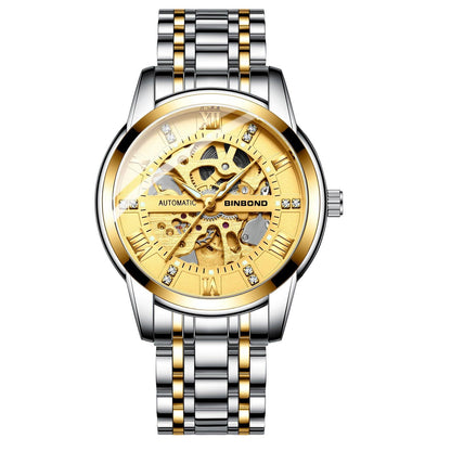 Men's Automatic Mechanical Watch Luminous Simple Fashion Trend - Aaryan Malik اريان مالك