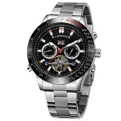 Fashion Casual Multi-function Tourbillon Automatic Mechanical Watch - Aaryan Malik اريان مالك