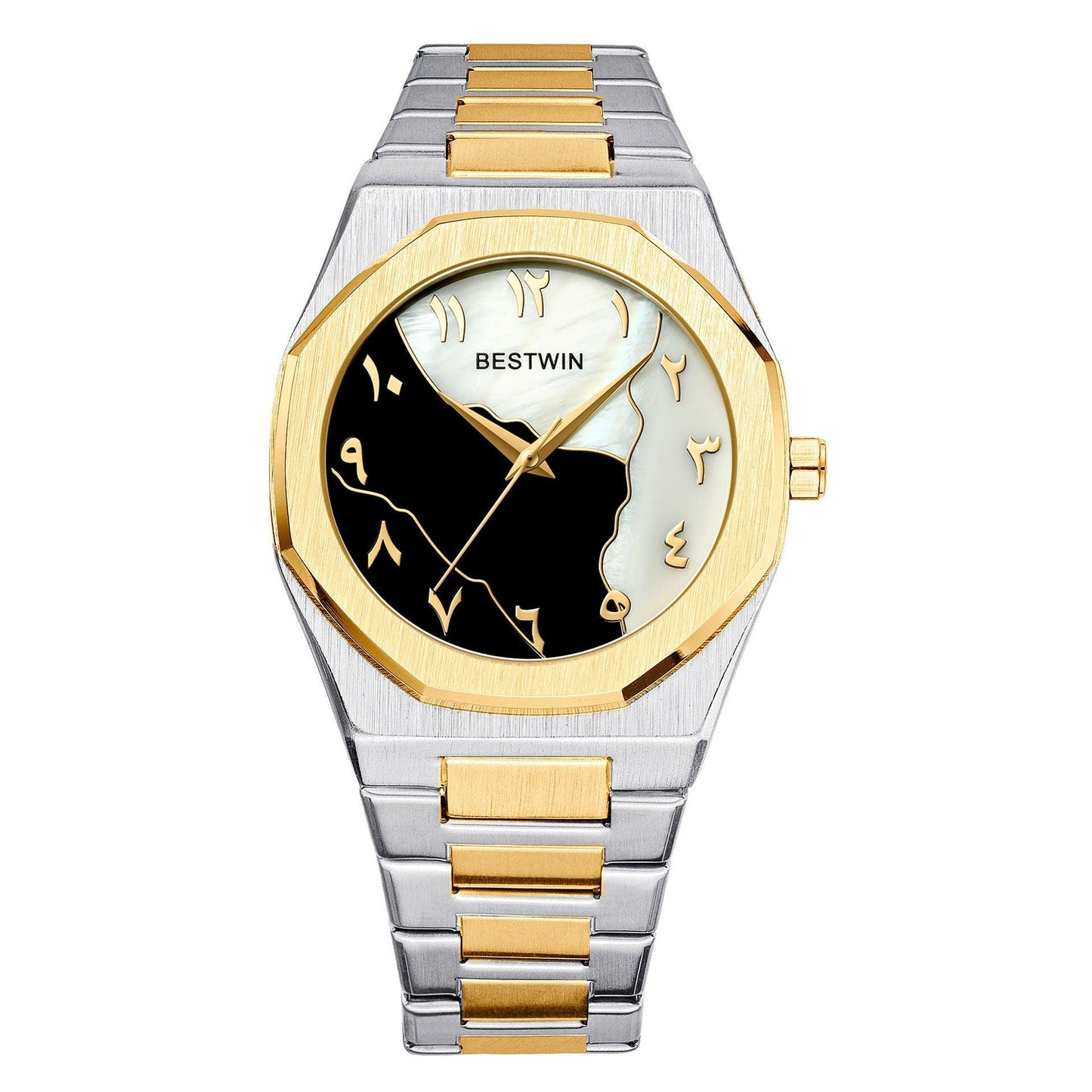 Simple Steel Belt Quartz Watch - Aaryan Malik اريان مالك