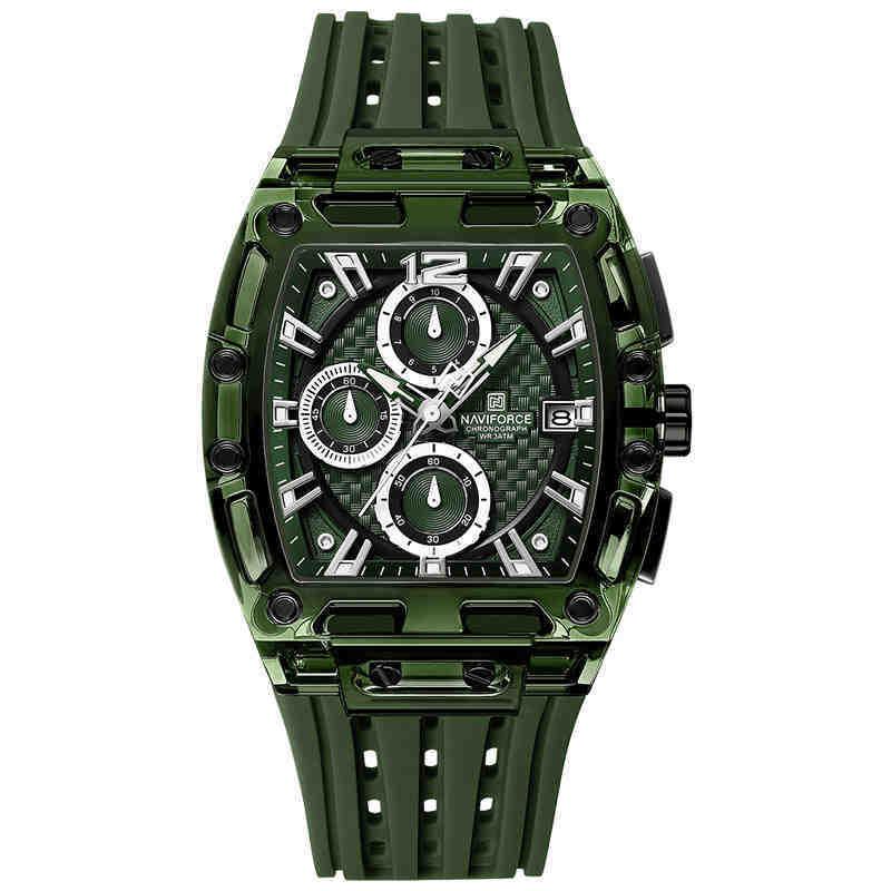 Barrel-type Transparent Shell Silicone Band Colorful Waterproof Watch - Aaryan Malik اريان مالك