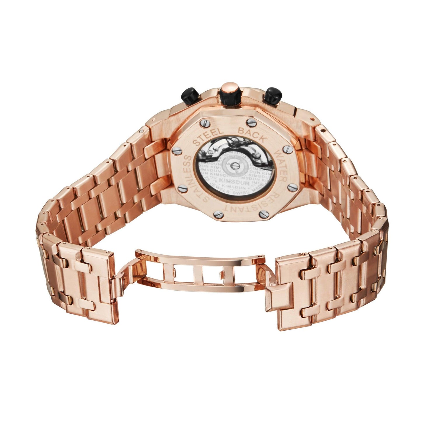 Three-eye Waterproof Multifunctional Automatic Mechanical Watch - Aaryan Malik اريان مالك