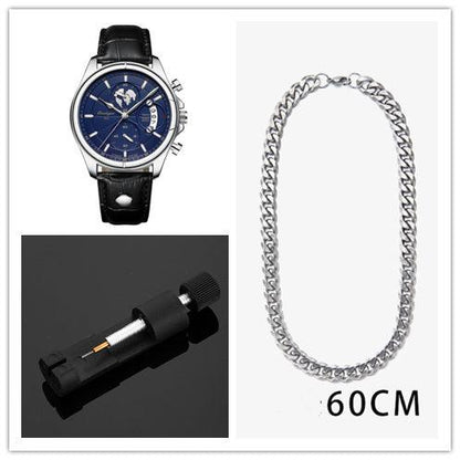 Multifunctional Luminous Men's Waterproof Quartz Watch - Aaryan Malik اريان مالك